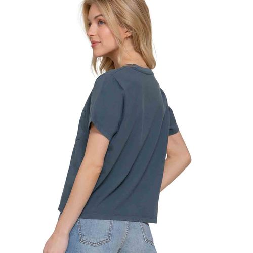 Playera Active Usa azul para dama T13973