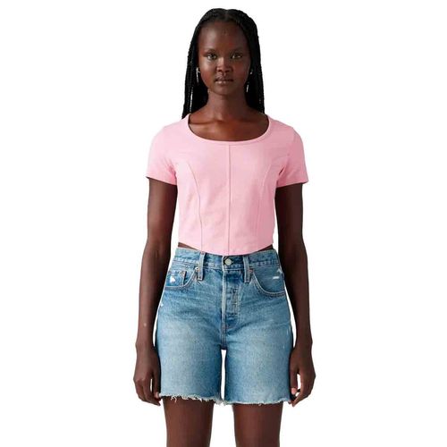 Playera Levi'S rosa para dama 001QI-0003