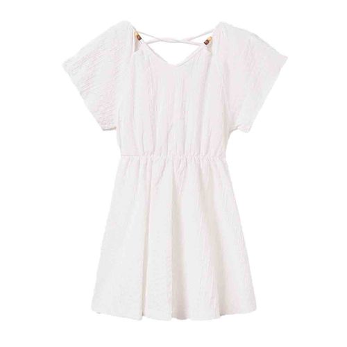 Vestido Mayoral blanco para jovencita 6987