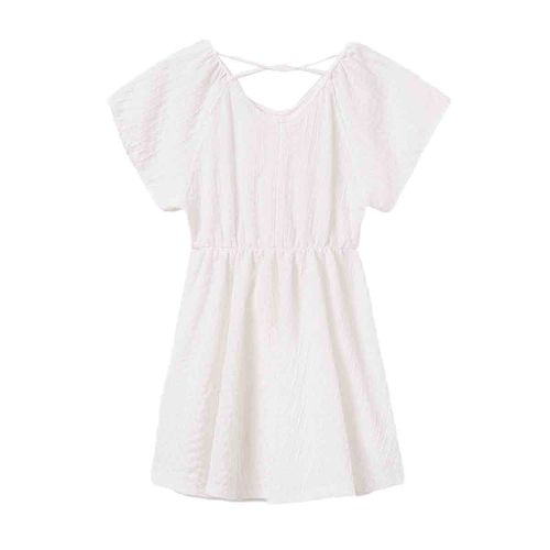 Vestido Mayoral blanco para jovencita 6987