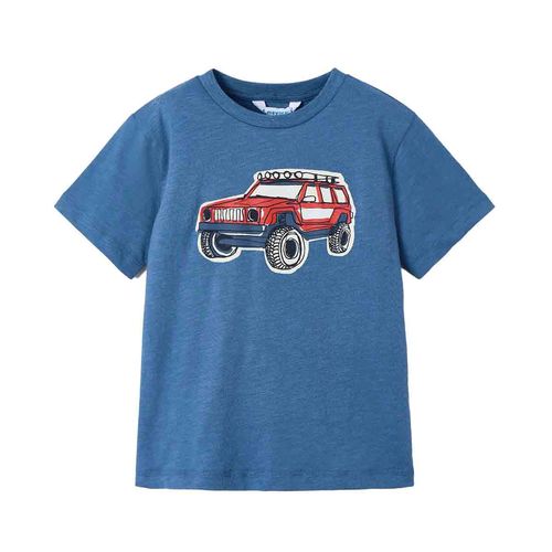 Playera Mayoral azul para niño 3031