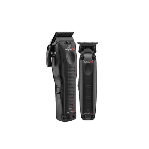 Combo para barberia  Babyliss clipper y trimmer lo pro negro fxholpklp-bes