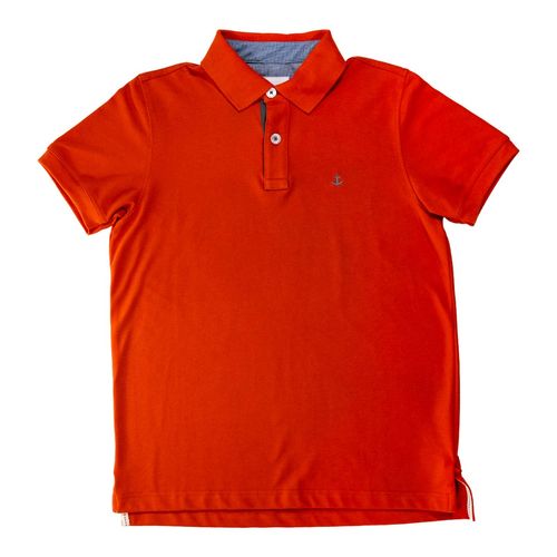 Playera tipo polo Cabo Rojo naranja para caballero 1500 SFC