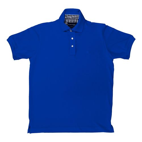 Playera tipo polo Cabo Rojo azul para caballero 7000