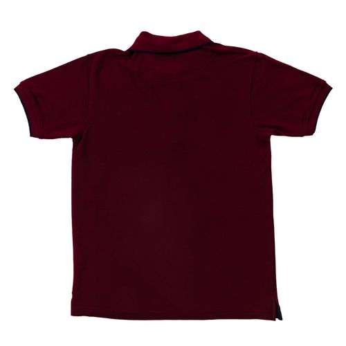 Playera tipo polo Cabo Rojo tinto para caballero CRC-44