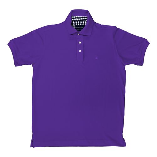 Playera tipo polo Cabo Rojo morado para caballero 7000