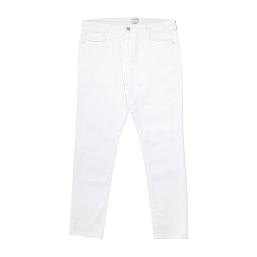 Pantalón de mezclilla Cabo Rojo blanco para caballero CBS118