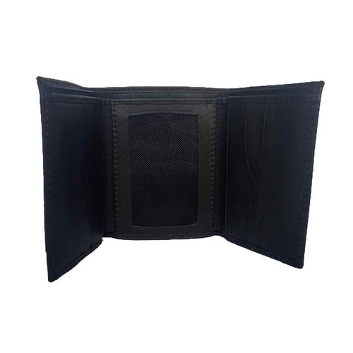 Cartera trifold Lurueña para caballero negro 418
