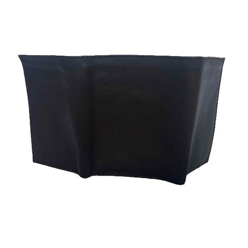 Cartera trifold Lurueña para caballero negro 418