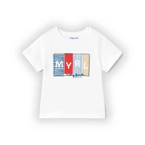 Set de playera Mayoral rojo para bebé 1060