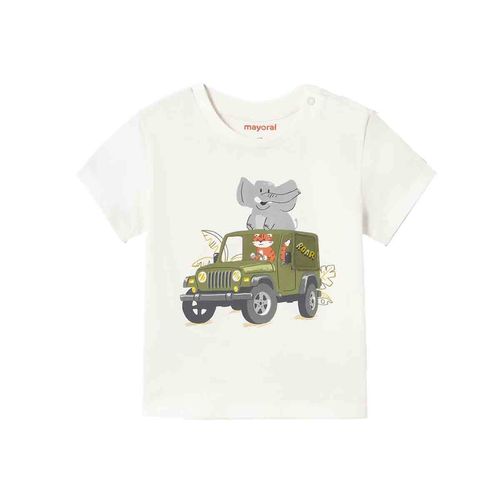 Playera Mayoral blanco para bebé 1053