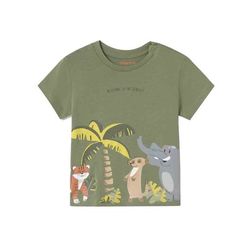 Playera Mayoral verde para bebé 1057