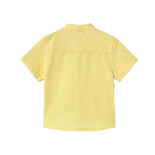 Camisa Mayoral amarillo para bebé 1110