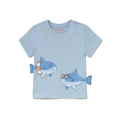 Playera Mayoral gris para bebé 1061