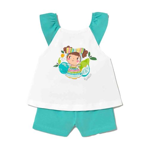 Conjunto Mayoral azul para bebé 1234