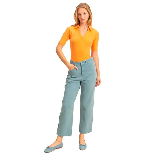 Blusa Hyfve naranja para dama DZ25A777