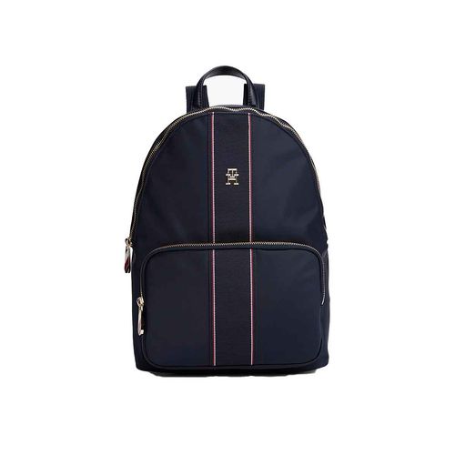 Bolso backpack Tommy Hilfiger para dama azul aw0aw17162-dw6