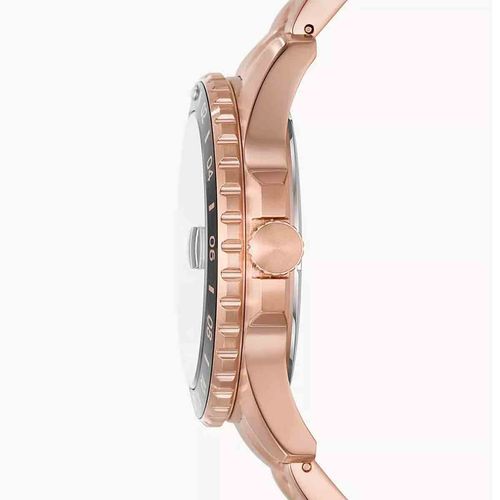 Reloj Fossil para caballero oro rosa FS6027