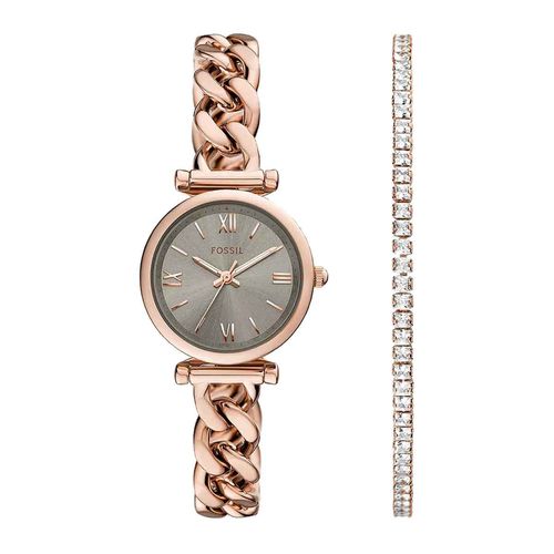 Reloj Fossil para dama oro rosa ES5378SET