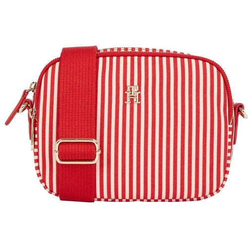 Bolso crossbody Tommy Hilfiger para dama rojo aw0aw17231-0kp