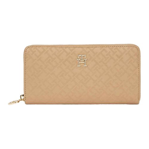 Cartera casual Tommy Hilfiger para dama beige aw0aw17258-rbc