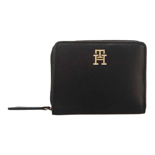 Cartera casual Tommy Hilfiger para dama negro aw0aw17408-bds