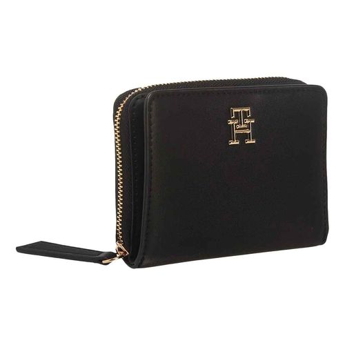 Cartera casual Tommy Hilfiger para dama negro aw0aw17408-bds
