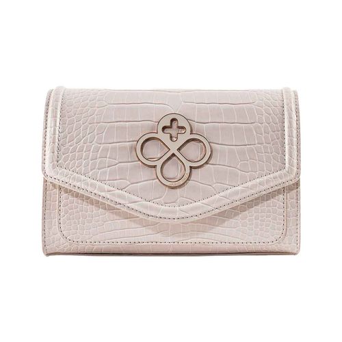 Bolso flap Jaime Ibiza para dama blanco ji 2729