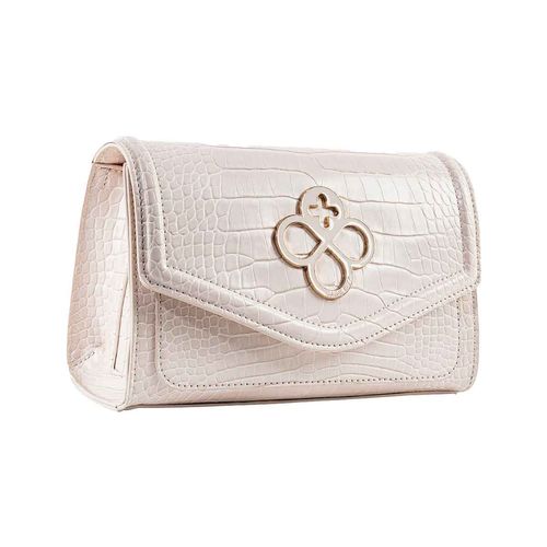 Bolso flap Jaime Ibiza para dama blanco ji 2729
