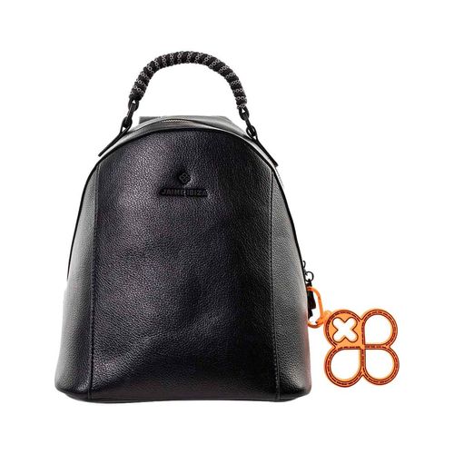 Bolso backpack Jaime Ibiza para dama negro ji 2736