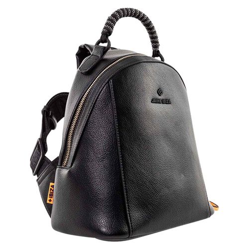 Bolso backpack Jaime Ibiza para dama negro ji 2736