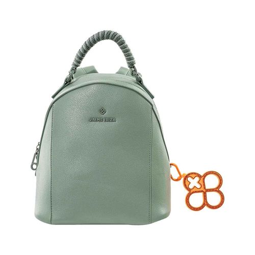 Bolso backpack Jaime Ibiza para dama verde ji 2736