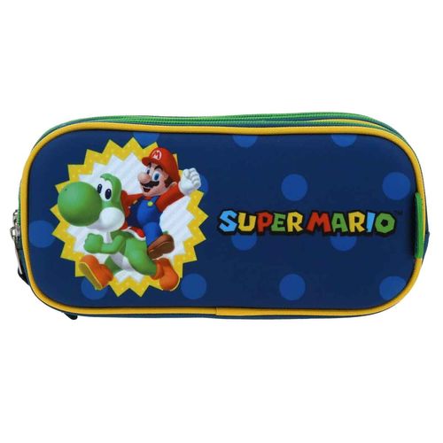 Lapicera Chenson super mario para niño azul mb70628-9