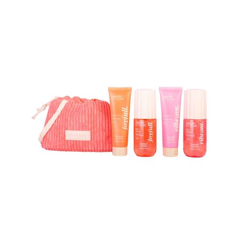 Set cosmetiquera mediana vibrant and joyfull Natural Scents attitude331129