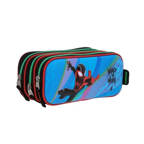 Lapicera Chenson spiderman para niño negro mm70321-3