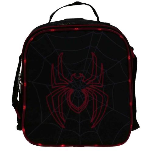 Lonchera Chenson spiderman para niño negro mm70448-3