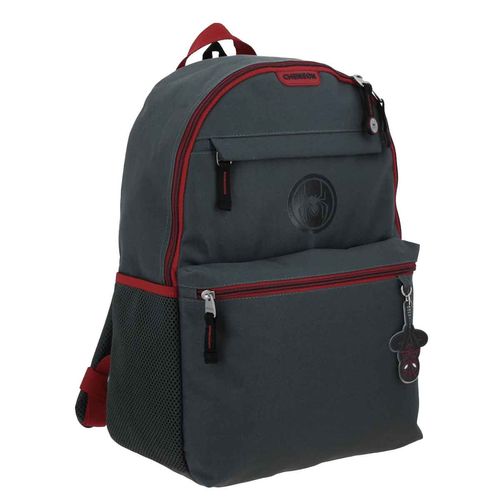 Mochila backpack Chenson spiderman para niño gris mm70534-2