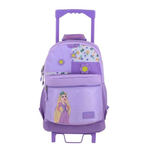 Mochila con ruedas Chenson rapunzel para niña morado pr70530-v