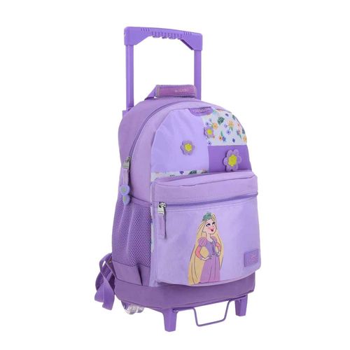 Mochila con ruedas Chenson rapunzel para niña morado pr70530-v