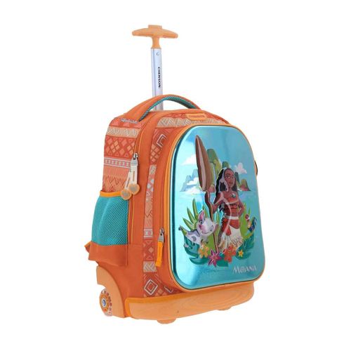 Mochila con ruedas Chenson moana para niña naranja pr70749-o