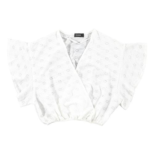 Blusa Now Or Never blanco para jovencita JJ2114A