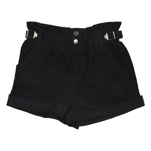 Short Now Or Never negro para jovencita JJ3051A