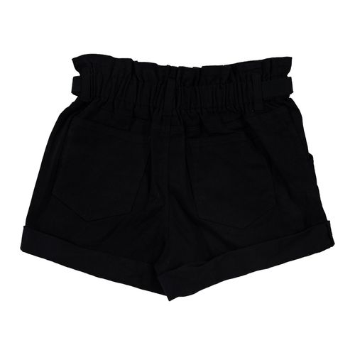 Short Now Or Never negro para jovencita JJ3051A