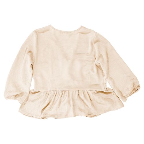 Blusa Now Or Never beige para jovencita 15102