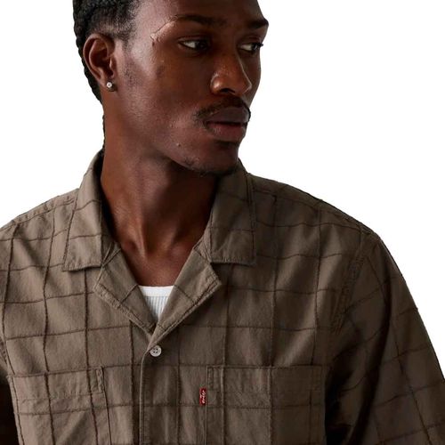 Camisa Levis café para caballero 21976-0131