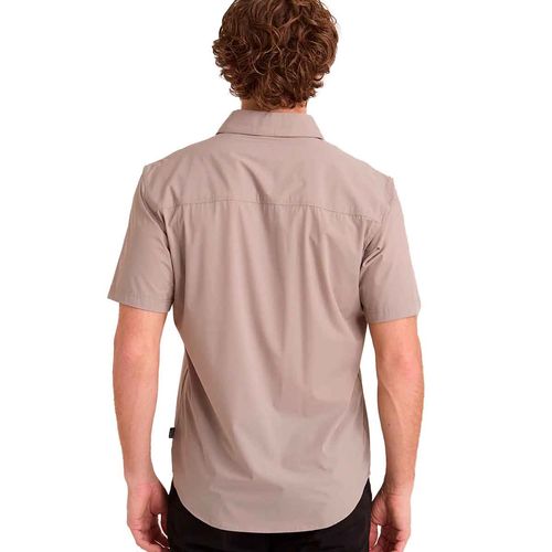 Camisa Porto Blanco gris para caballero CE-2555