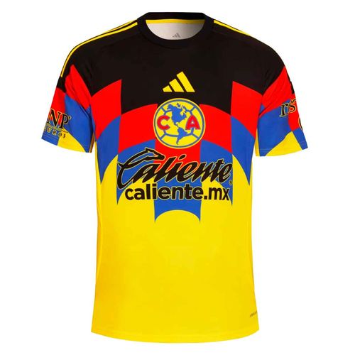 Jersey del América Adidas amarillo para caballero JN8612