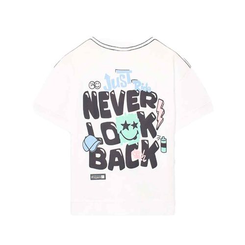 Playera Boboli blanco para niño 511063