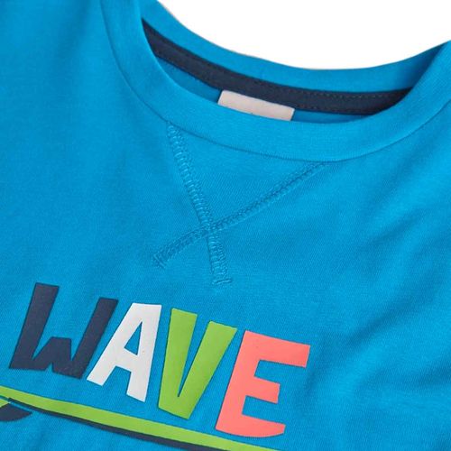 Playera Boboli azul para niño 531201
