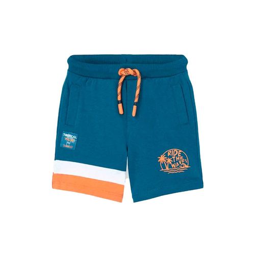 Bermuda Boboli azul para niño 321118